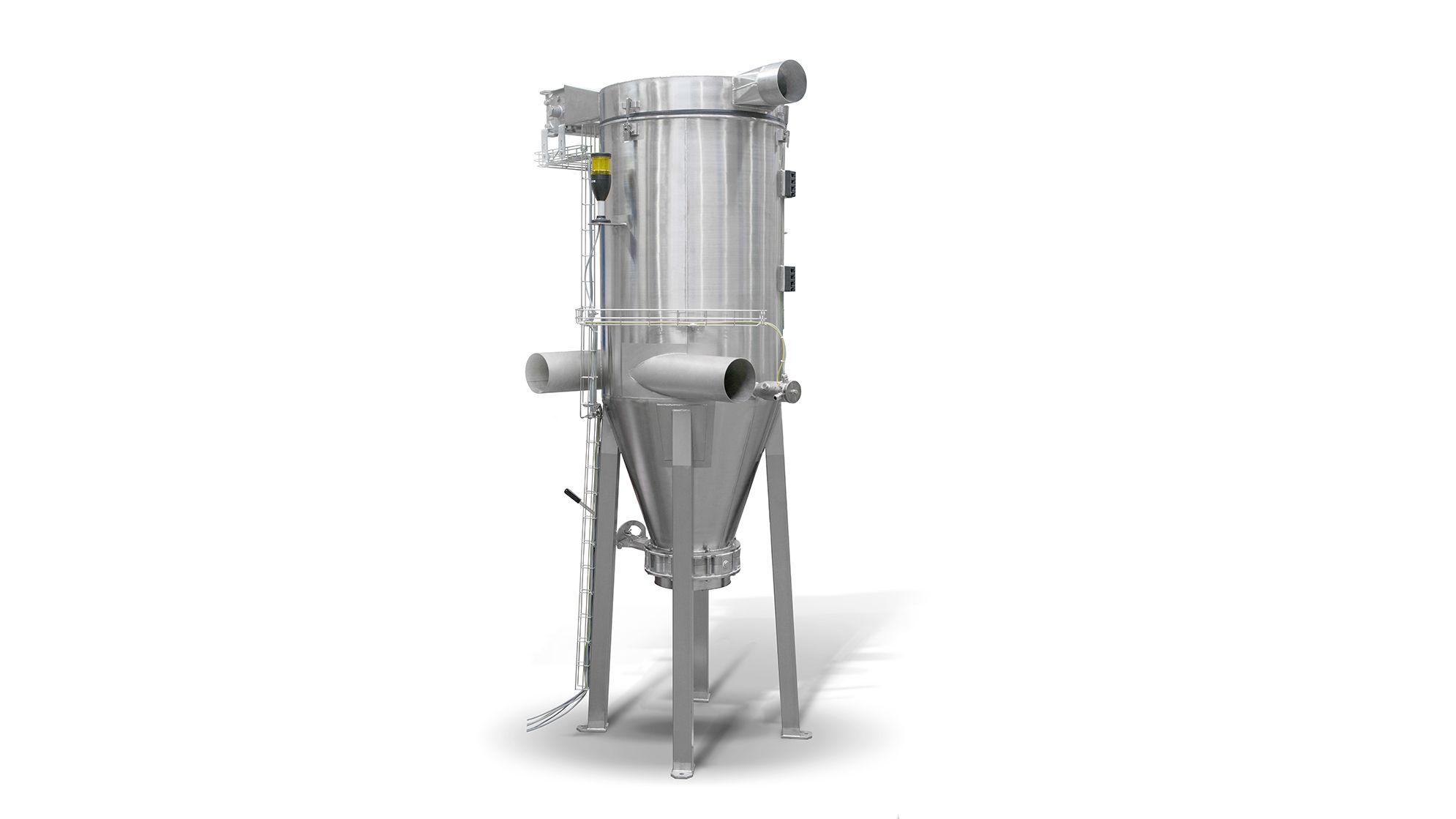 Cartridge filter station