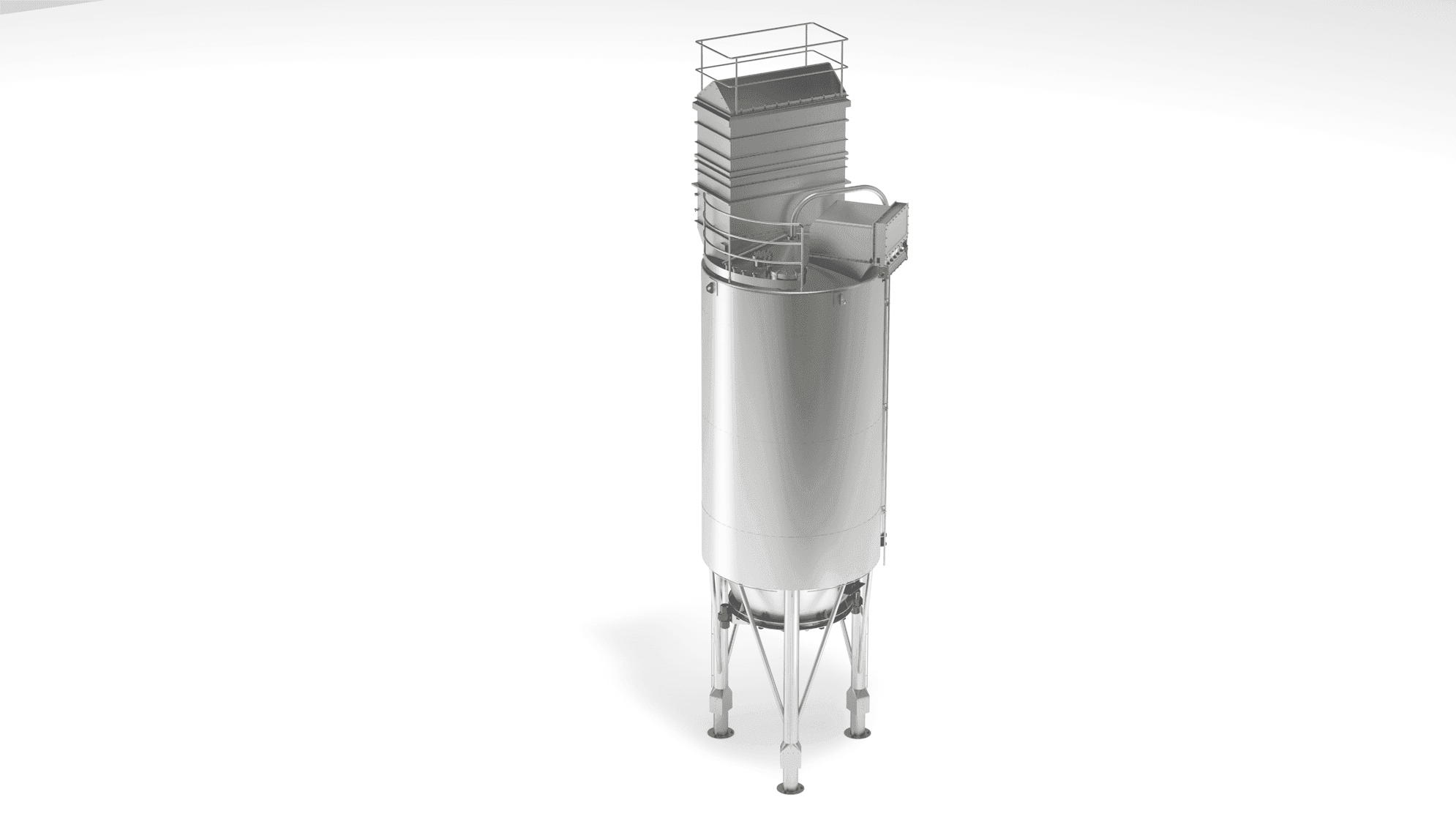 Zylindrische Silos