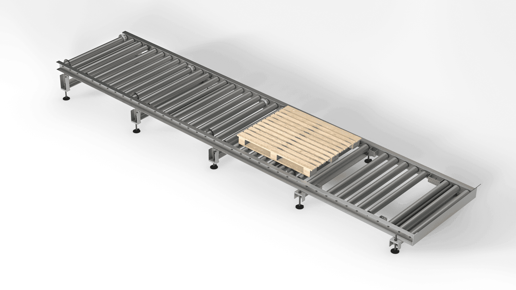 Roller track gravitational